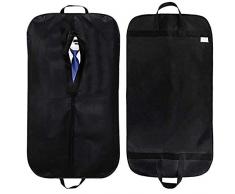 2 pcs Housses à Vêtements, Venga amigos 40 Housse de Voyage Pliable à Poignées pour Costumes, Couvertures de Protection à Vêtement