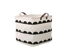 Dooxi Pliable pour Rangement de Cuisine Chambre Sac de Rangement avec Drawcord Organisateur de Vetement Stockage pour les Jouets