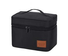 Aosbos Sac Isotherme Repas Portable Multi-usages Style Sobre