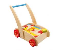 Small Foot Company - 2695 - Rollers - Chariot De Marche À Roulettes - Construction