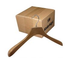 Cintres en bois Deluxe, 100er Pack