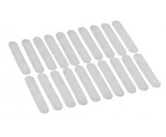 Wenko 17219010100 Bandes Anti Glisse pour Cintre 20 Pièces