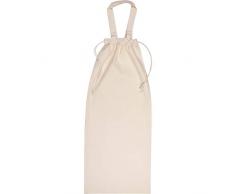 notrash2003 Sac à Pain en Coton Bio avec anses et Cordon de Serrage pour Ouvrir et Fermer … (1er)