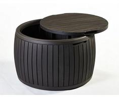 Keter 12-930834 Tonneau Coffre Résine Marron 43,5 cm