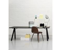 Brique de rangement LEGO 4 plots, Boîte de rangement empilable, 5,7 l, jaune clair