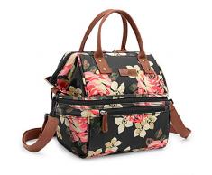 UTOTEBAG Sac Isotherme 13L Sac Repas Imperméable Lunch Bag Portable Sac à Déjeuner Bandoulière Amovible pour Enfant/Famille/Hommes/Femmes/Travail/Pique-Nique/École