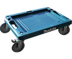 Makita P-83886 Socles Roulants Chariot à Roulettes, Bleu
