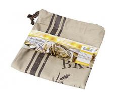 Birkmann 700536 Sac à Pain Freshly Baked en Coton, Brun, 38 x 45 x 1 cm