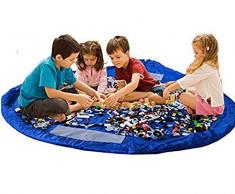 Ferryman Toy Sac de rangement pliable pour jouets et blocs Lego, pour l’intérieur ou l’extérieur, 152,4 cm