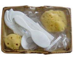 dBb Remond Corbeille Petite Toilette 2 Éponges