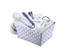 BÉABA Corbeille de Toilette Bébé Bubble, Minéral