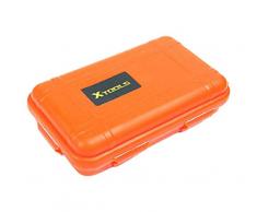 Koojawind Sos Help Sports De Plein Air, Camping, RandonnéE, BoîTe à Outils DéQuipement durgence pour La Survie, Noir, Orange (Orange, M)