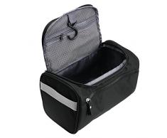 ONEGenug Trousse de Toilette Sac cosmétique Voyage à Suspendre Sac Rangement Cosmétique Trousse de Voyage imperméable (Type A Noir)