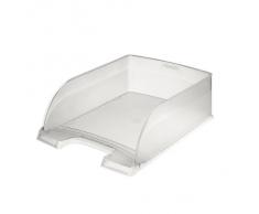 Leitz Plus - Corbeille à courrier jumbo 103mm - Transparent givré