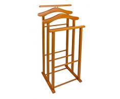 ARREDAMENTI ITALIA 107 Maxi MERISIER Valet de Chambre Triple, Hêtre, 35x35x102 cm