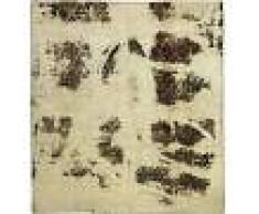 Nain Trading Tapis Vintage Royal 224x204 Carré Gris Foncé/Marron Foncé (Laine, Perse/Iran, Noué à la main)