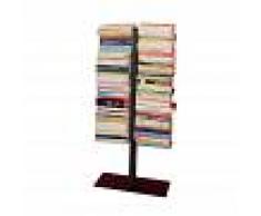 Radius Booksbaum - Petite étagère - noir/8 shelves/90x39cm