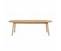 HAY Table Triangle Leg 250x85x74cm - chêne/huilé/LxlxH 250x85x75cm