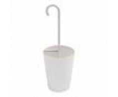 Danese Porte-parapluie Bincan - blanc/blanc/revêtu par poudre/H 85cm / Ø 30cm