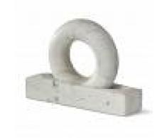 DesignHouseStockholm Tondo - Mortier et pilon - marbre/bague Ø 14cm/LxPxH 21x5.6x3.8cm