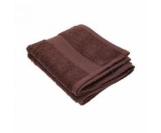 Serviette invité unie épaisse 40cm x 60cm Jassz (Lot de 2) (Taille unique) (Chocolat) - UTBC4499 - Accessoires salles de bain et WC
