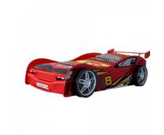 Vipack Funbeds Lit voiture Night Racer rouge - Lit pour enfant