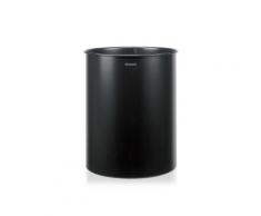 BRABANTIA 181443 CORBEILLE À PAPIER 15 L MATT NOIR - Accessoire de cuisine
