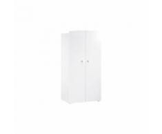 Baby Price New Basic Armoire Chambre Bebe 2 Portes - Armoire bébé