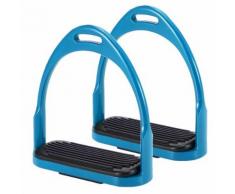 Walmeck Stirrups Déquitation Flex Cheval en Aluminium Selle Antidérapante Cheval Équipement de Sécurité équestre à Pédale - Accessoires de sellerie