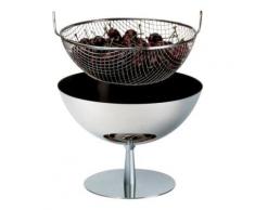 ALESSI AC04 B CORBEILLE À FRUITS SUR PIED EN ALUMINIUM ANTHRACITE - Autres