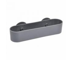 serviteur ventouse plastique vitamine anthracite - Boite de rangement