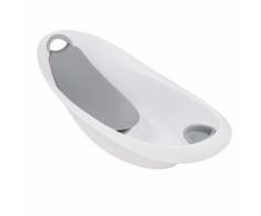 Keeeper 30076519600 Natalia Baignoire avec poignée souple, bouchon et siège Blanc - Baignoires
