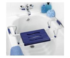 Siège de baignoire bleu - bleu - Accessoires de rangement