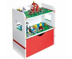 Worlds Apart 447RTB Étagère de Chevet pour Enfant avec Rangement, Taille Unique - Décoration de chambre
