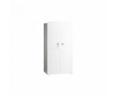 Baby Price Armoire Chambre Bebe 2 Portes - New Nao - Armoire bébé