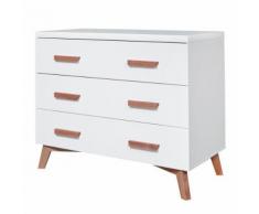 Commode à langer Mika - Blanc - Commodes et plans à langer
