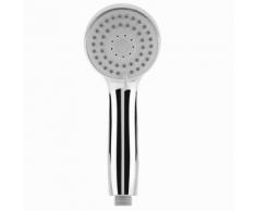 Pommeau de douche tenu à haute pression plaqué par chrome 3 engrenage partie salle de bains à écoulement eau - Accessoires salles de bain et WC