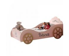 Vipack Funbeds Lit voiture Princess Pinky - Lit pour enfant