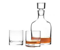 Ensemble à whisky Leonardo Bar - Carafe et 2 verres - Verrerie