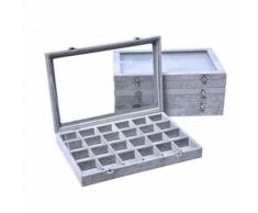 Bureau Boîte de rangement cosmétiques Soins de la peau Produits en plastique Support de rangement BT088 - Accessoires de rangement