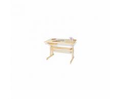 Bureau enfant Pinolino Lena pin lasure clair L 109 x P 58 x H 70 - Bureaux enfant et accessoires