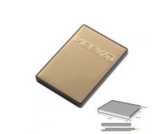 Etui 4 Cartes MeexUp RFID - Porte Carte Rigide anti piratage CB - Noir Or - Autres Classement et Archivage