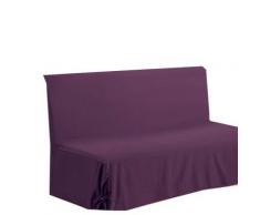 Homemaison.com hm69451656 housse de clic-clac à nouettes coton/polyester violet 200 x 140 cm - Fauteuils enfant