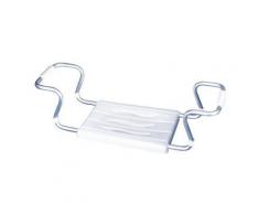 Siège de baignoire blanche - blanc - Accessoires de rangement