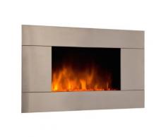 CHEMIN ARTE - Cheminée décorative électrique Pure Inox - Cheminée décorative électrique Pure Inox - PURE INOX - Chauffage et ventilation