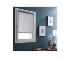 Store Enrouleur Tamisant Uni Sans percer - 52 x 170cm-Gris clair - Fenêtres et volets