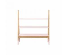Étagère enfant design en pin rose JAYA - Bibliothèques