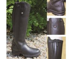 Mark Todd - Bottes d'équitation doublées en polaire - Enfant mixte (32 FR) (Noir) - UTTL2150 - Bottes de sport