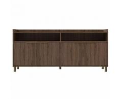 buffet - bahut - enfilade GABY Buffet Bas décor bois - 4 portes - L 178 cm - Buffets