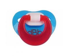 dBb Remond Pack de 2 Sucettes Physiologique 1er Age Silicone Fleurs Rose Translucide